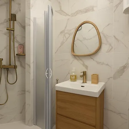 Apartman Charming Getaway In Le Marais - Oberkampf Working & Living *