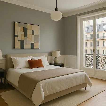 Charming Getaway In Le Marais - Oberkampf Working & Living