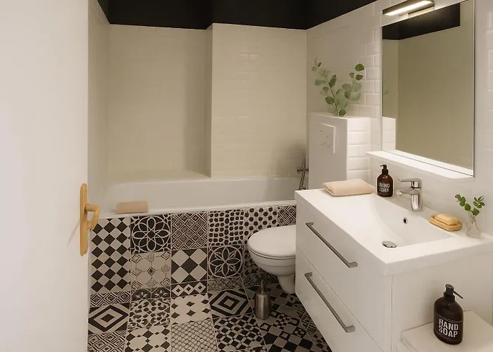 Charming Getaway In Le Marais - Oberkampf Working & Living Apartment *